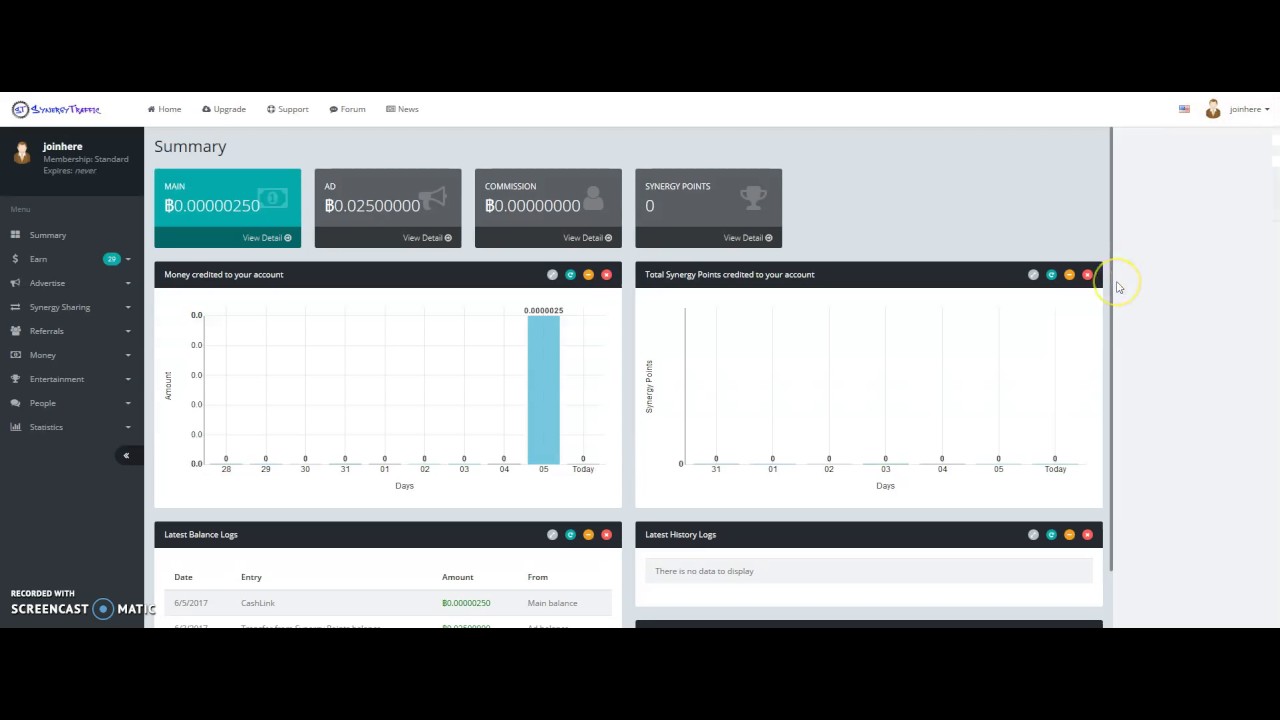 How To Set Up Your Synergy Traffic Bitcoin Wallet