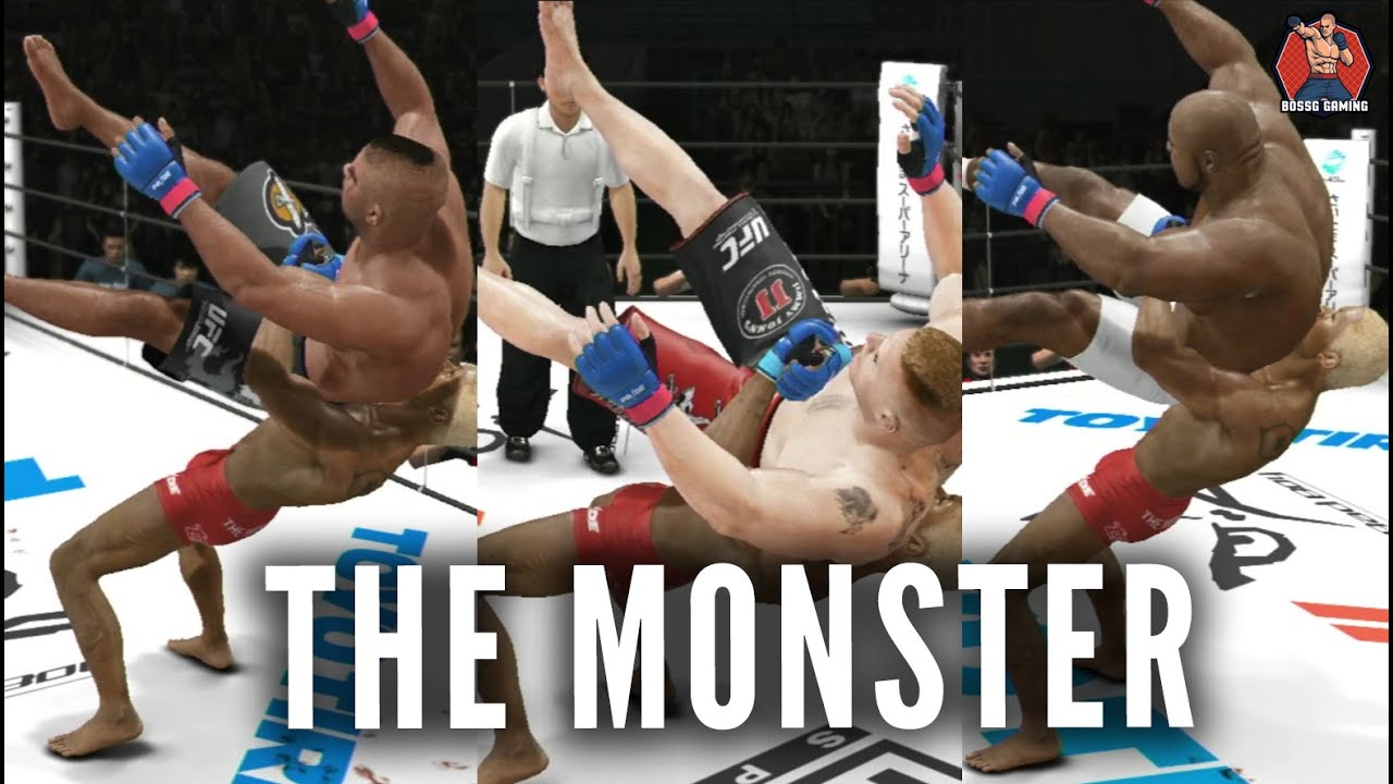 THE MONSTER! Kevin Randleman, the king of slams! UFC Undisputed 3