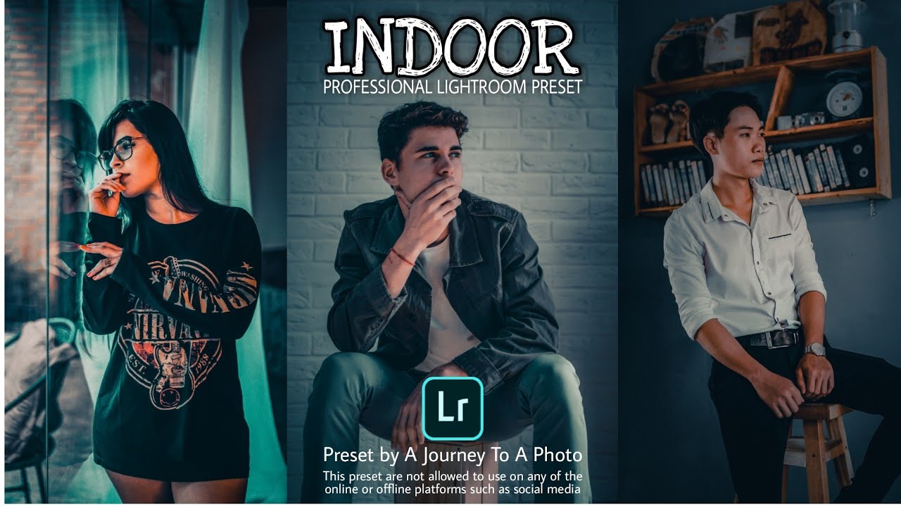 INDOOR Premium Lightroom preset | Professional photo editing | Lightroom mobile tutorial | free DNG