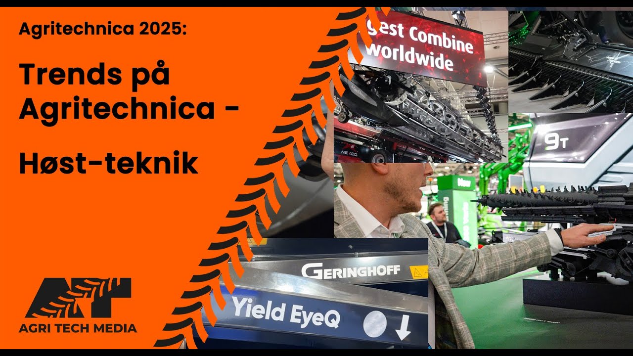 🇩🇰 Agritechnica 2025 Trends: Høstmaskiner
