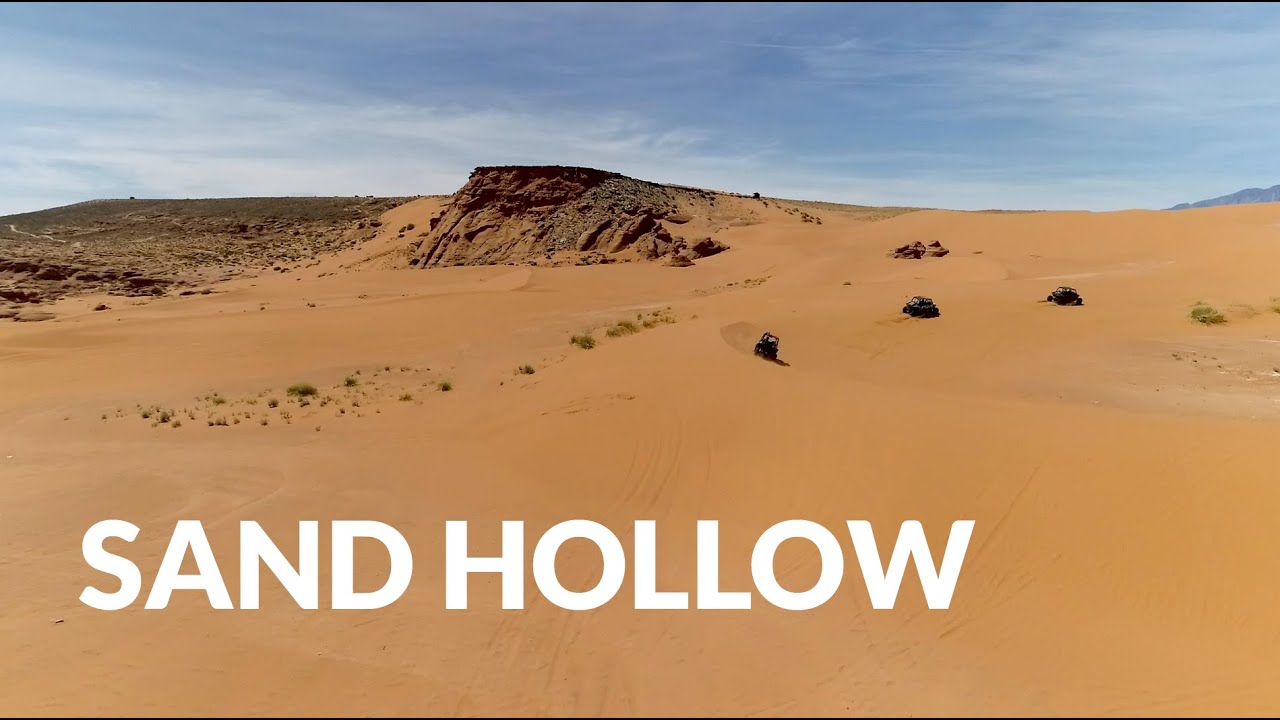 Sand Hollow sand dunes