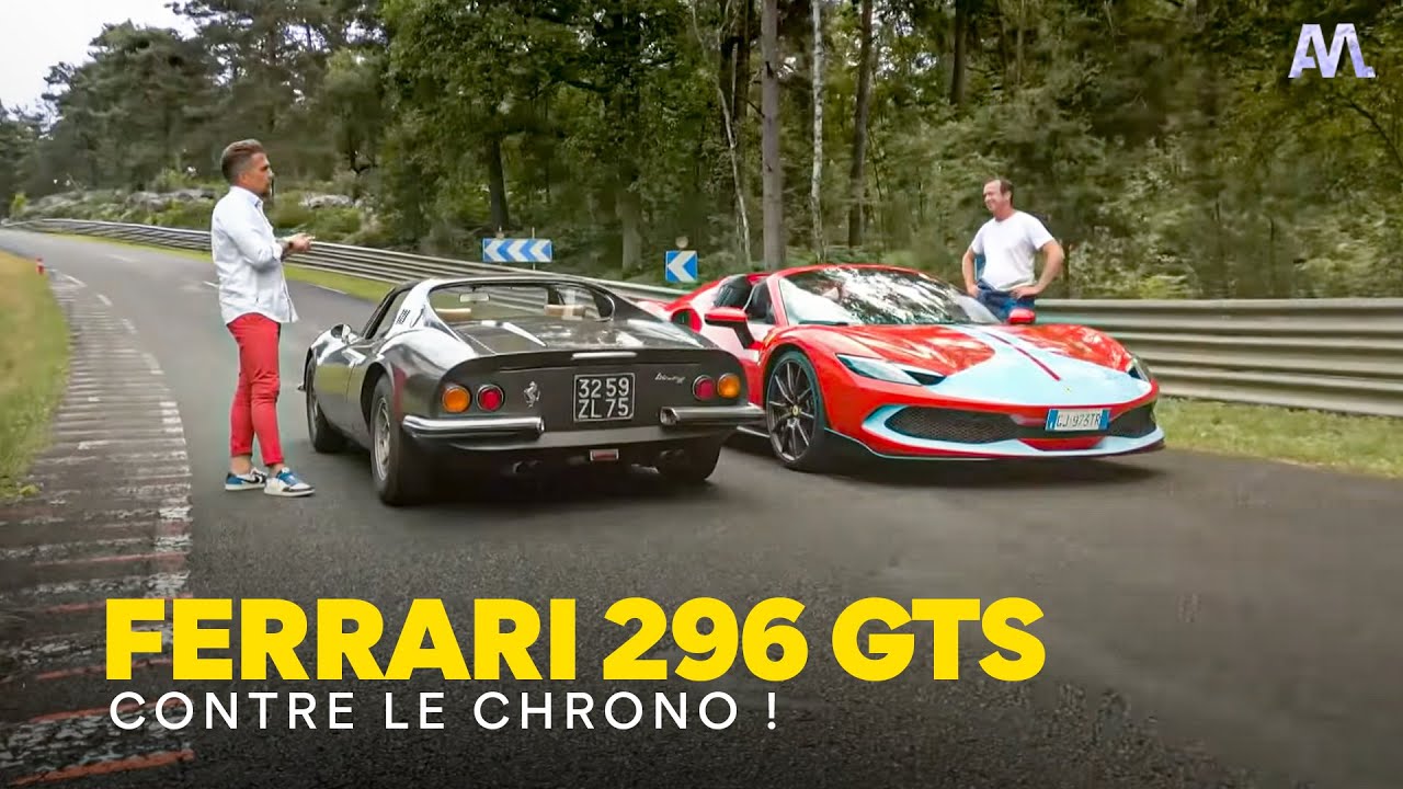 Ferrari 296 GTS, l'hybride 830 chevaux chasse le chrono !