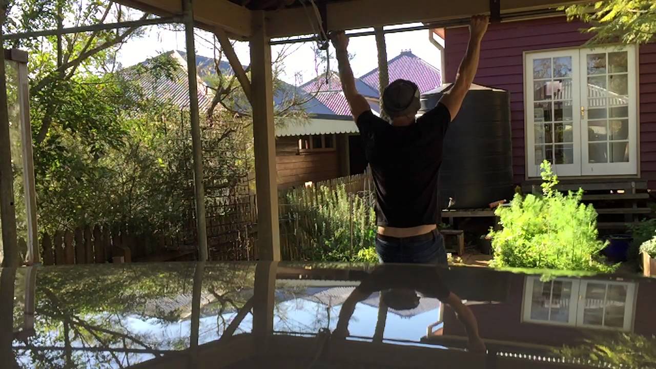Lockout with butterfly pullups