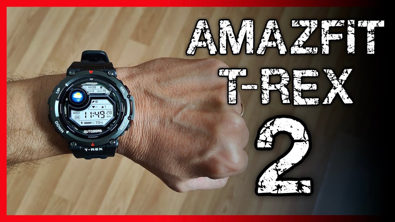 amazfit T-REX 2 🇪🇸 BRUTALISIMO 😱