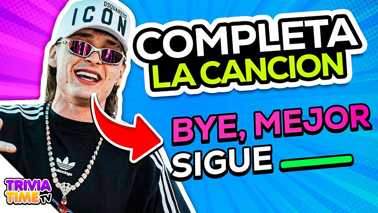 Completa la Canción de PESO PLUMA - Quiz de Peso Pluma 🔊🤔🎶 | TriviaTime