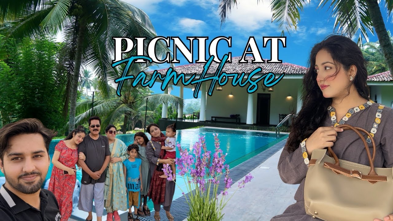 Picnic at Farm house with family🥰