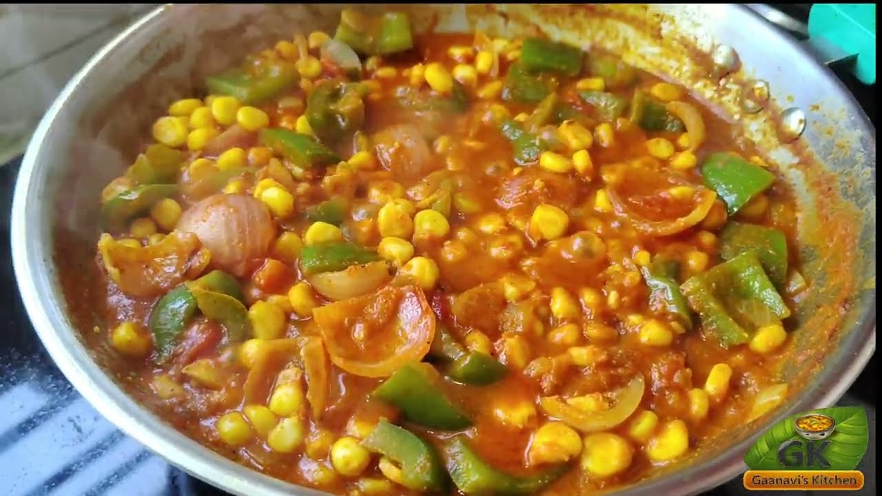Sweet Corn Masala | For Roti | Chapathi | Simple Sweet Corn Masala