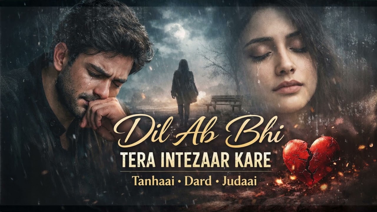 Dil Ab Bhi Tera Intezaar Kare 💔 | Heart Touching Sad Song 2026 | Emotional Breakup Song | Hindi Pain
