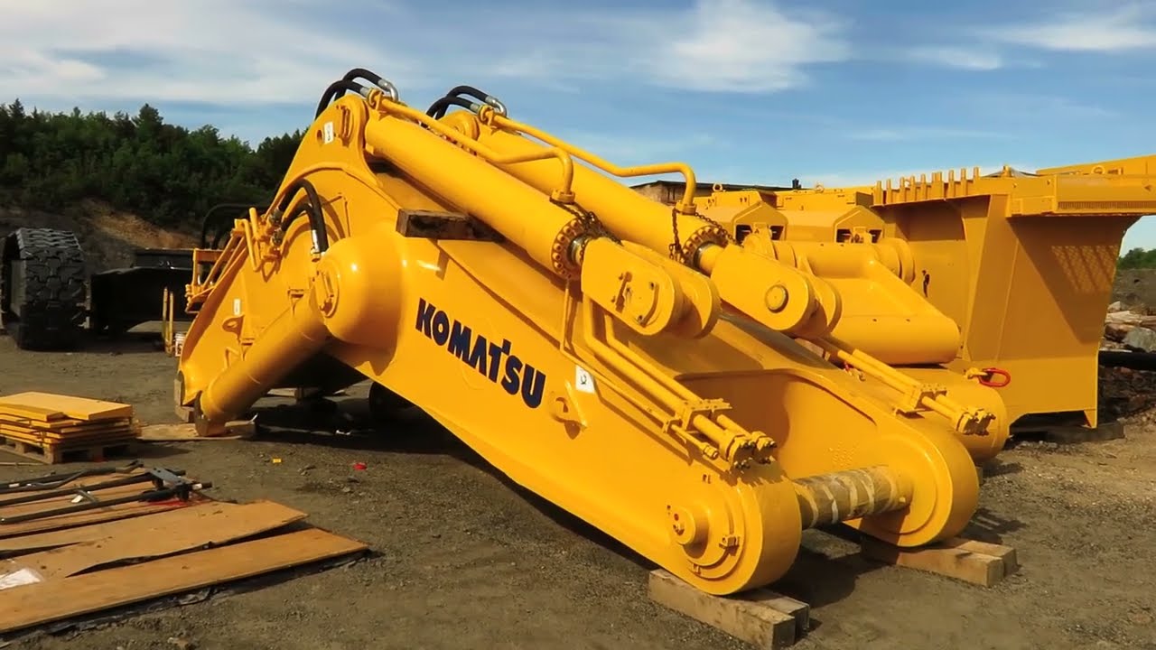 Предварительная сборка Komatsu PC3000-6