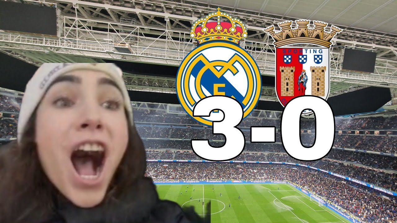 CLASIFICADOS Real Madrid 3-0 Braga en el Santiago Bernabéu 💜  REACCIÓN MADRIDISTA