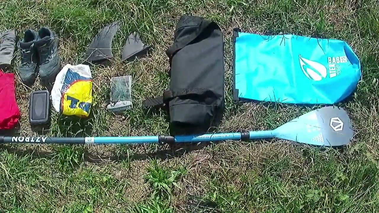 Topľa na paddleboarde z Marhane do Giraltoviec, 1.časť