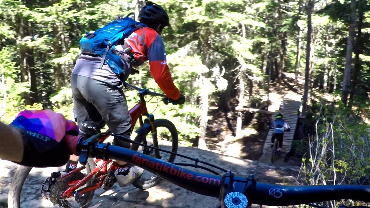 Покоряем Технические Трейлы в Whistler Mountian Bike Park