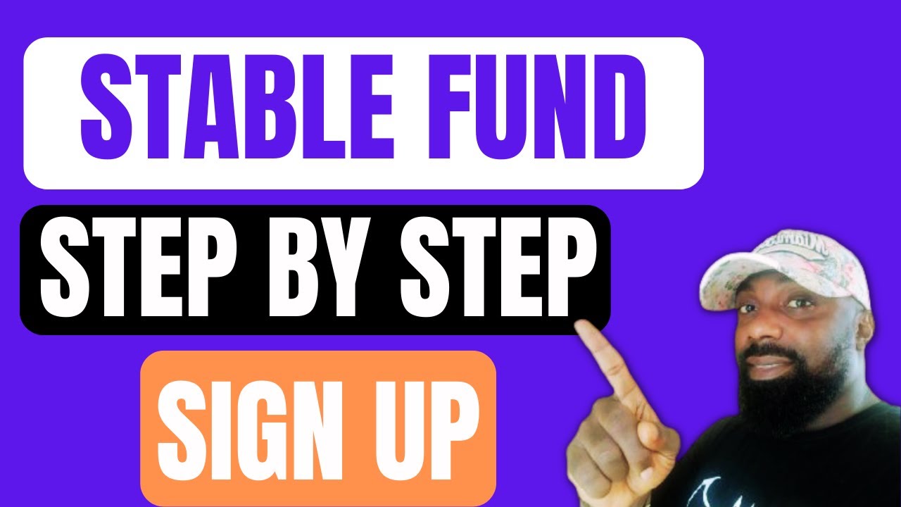 Stablefund SIGN UP - Step By Step Guide | Beginner Tutorials