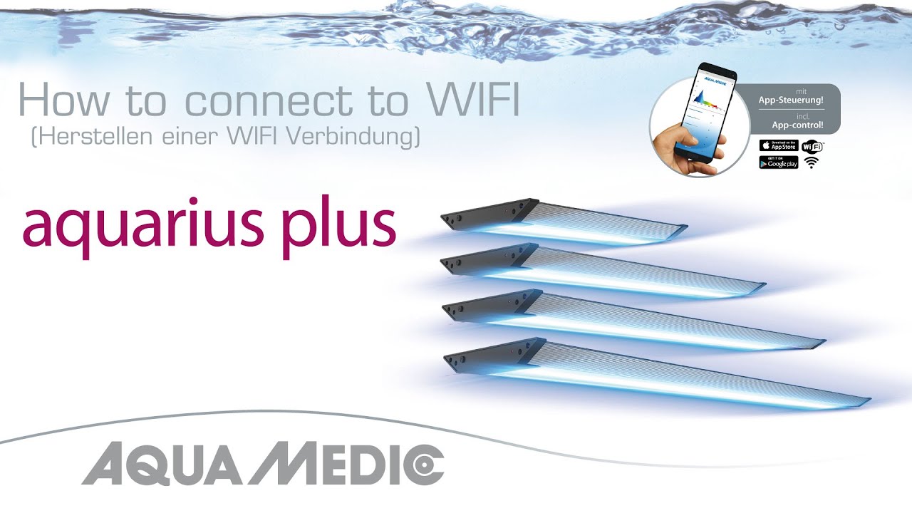 HowToConnect (Verbindungseinstellungen) - aquarius plus - Aqua Medic