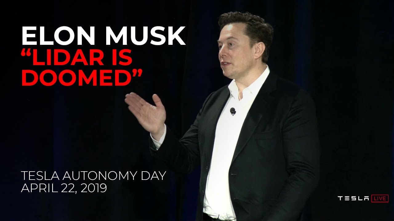 Elon Musk on Cameras vs LiDAR for Self Driving and Autonomous Cars