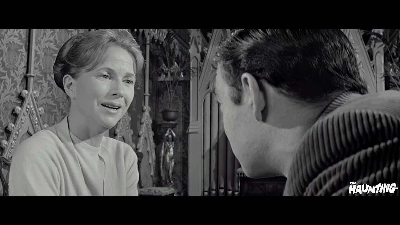 The Haunting 1963 AI-4K - Eleanor (nearly) Expresses Her Feelings for Markway