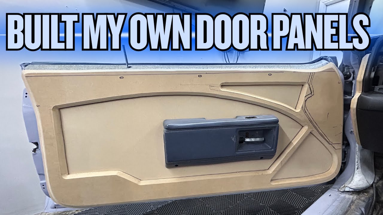 built my own custom door panel