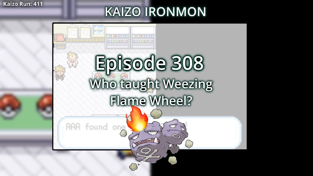 Back2TheLab? - Ep 308 - Fire breathing weezing totally makes sense - Kaizo Ironmon