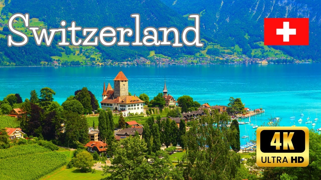 Switzerland 4K 🇨🇭 - Relaxing Music With Beautiful Nature Videos 4K Video HD