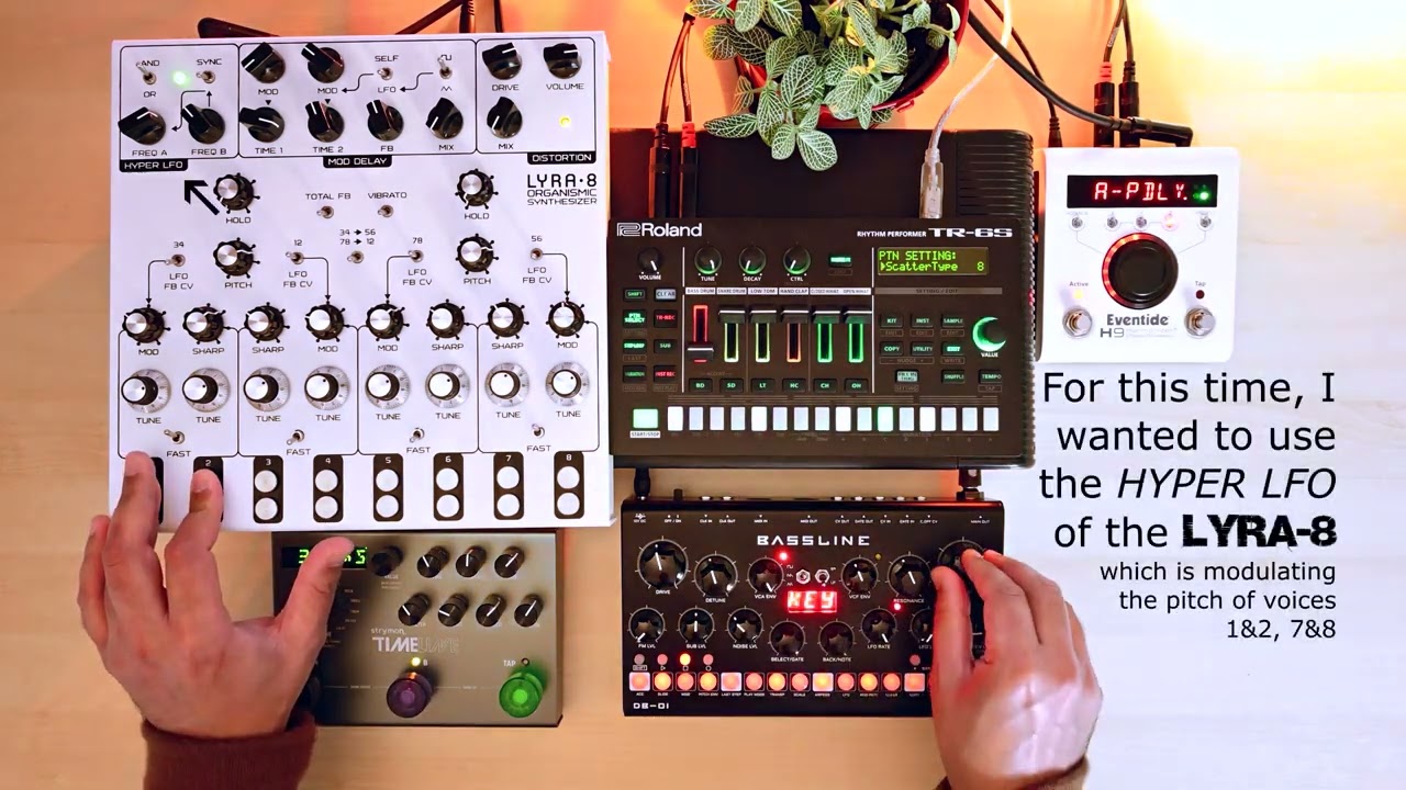 087▶️ Alghoza - Dark Trip (DB-01 Bassline + Timeline // Roland TR-6S // Lyra-8 + H9) - Part 3/3