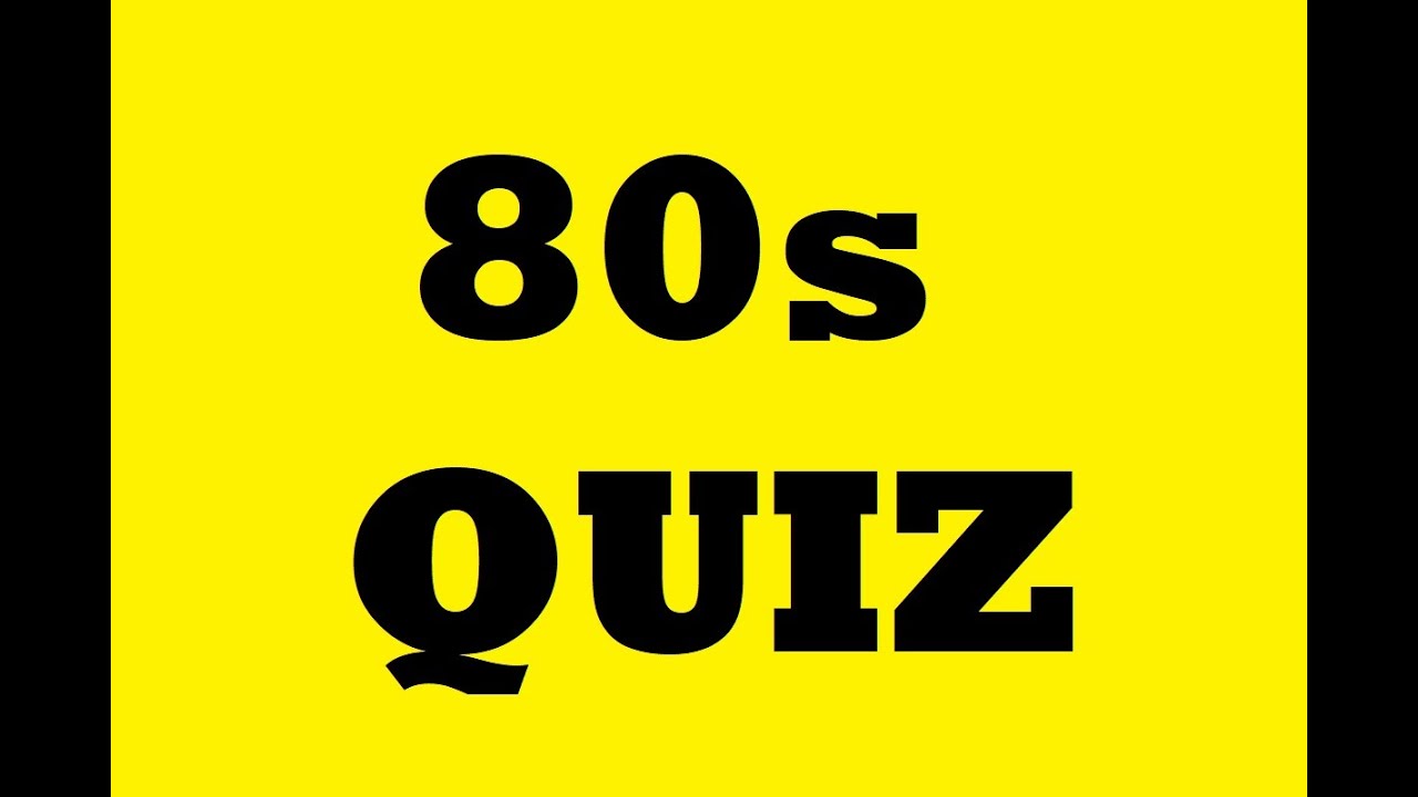 80s quiz