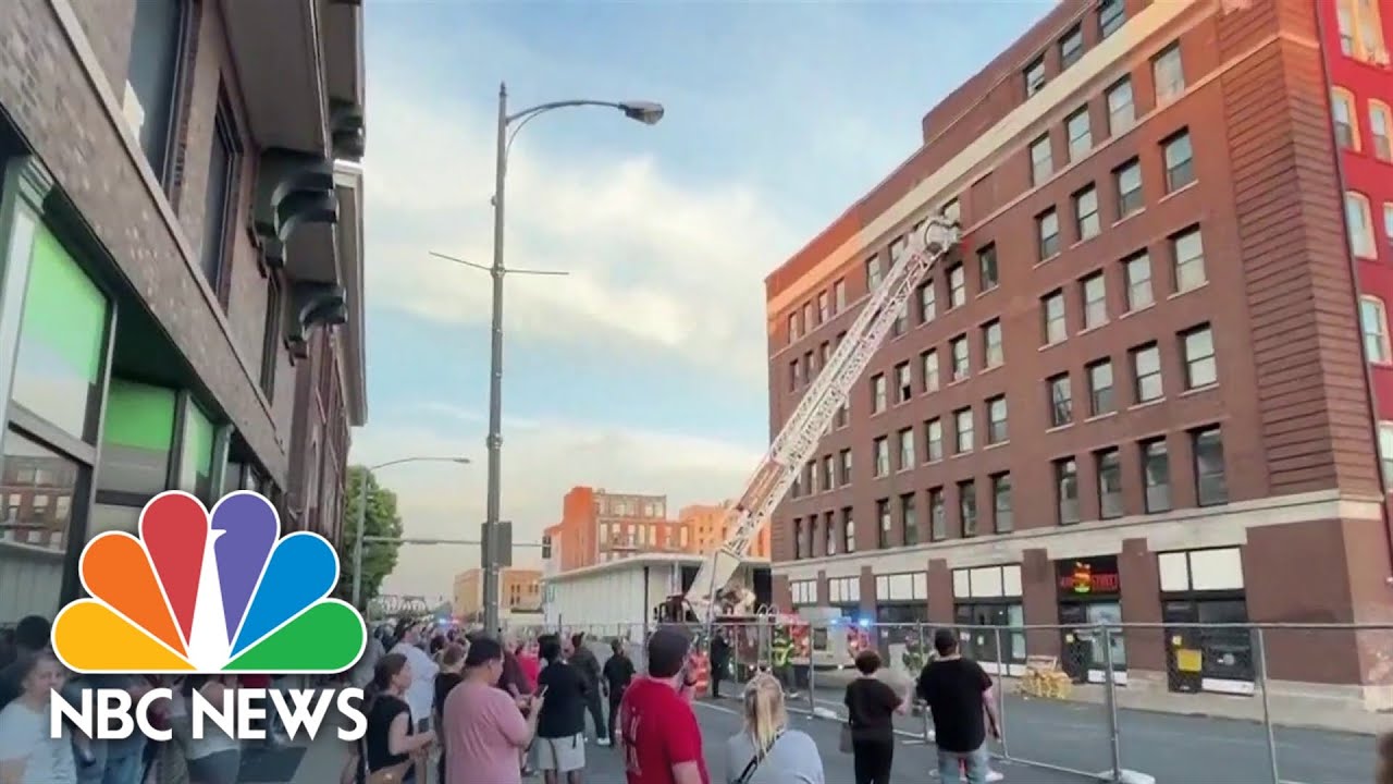 Two people likely stuck in Iowa building after partial collapse, officials say