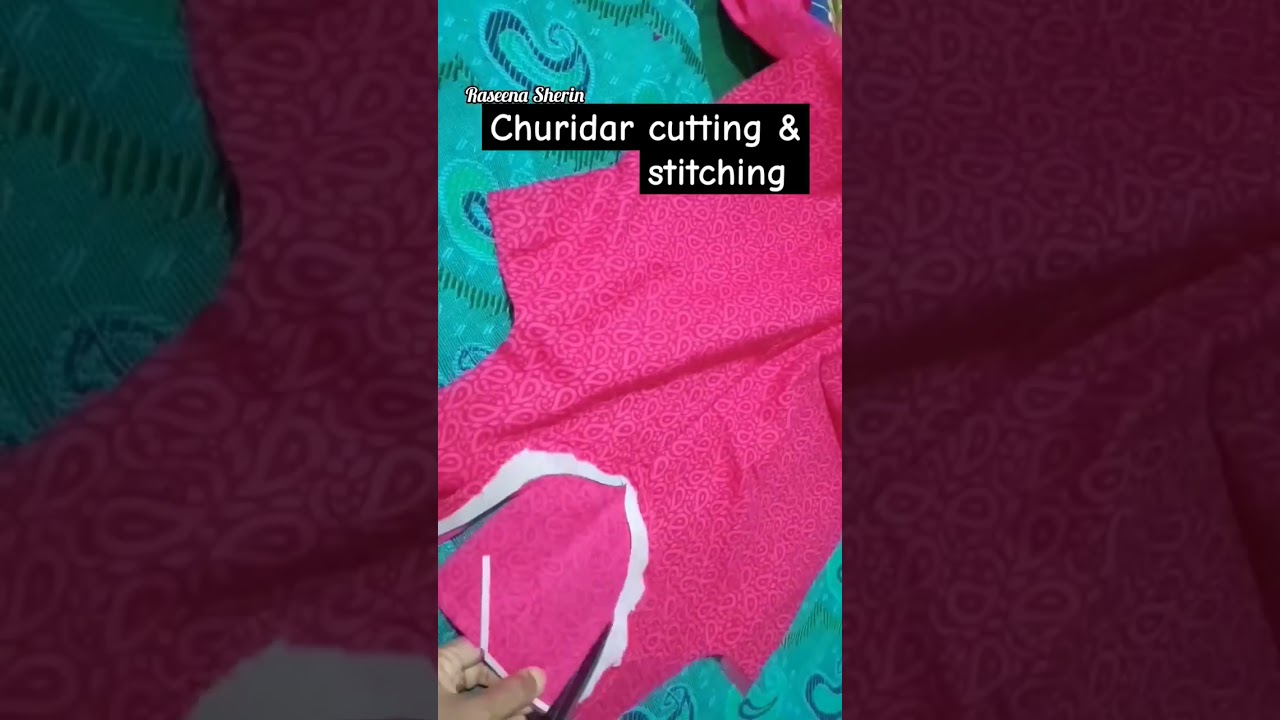 Churidar Cutting & Stitching Malayalam 💕