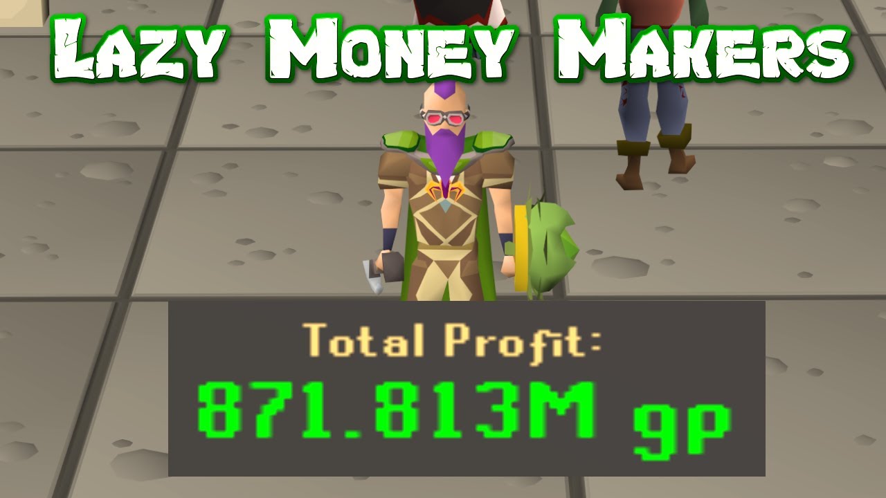 20 sweet money makers for the lazy player.
