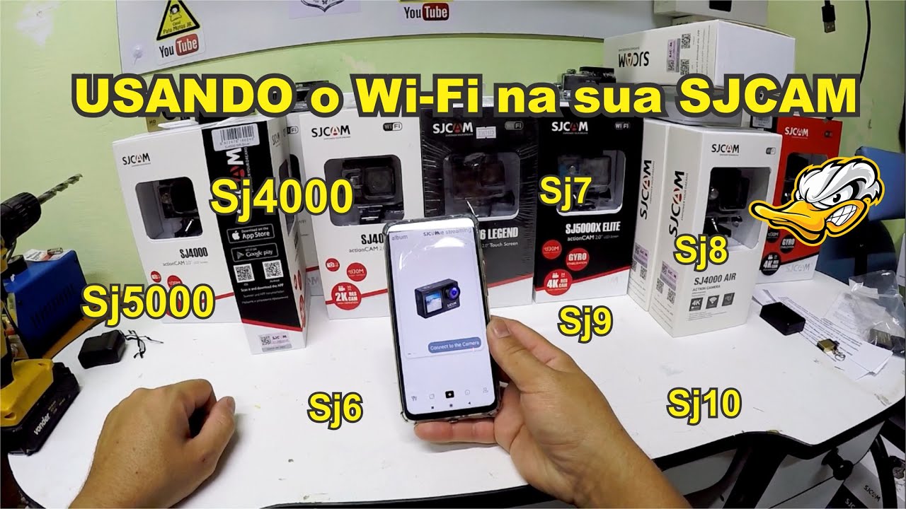 Como Conectar o WIFI na SJCAM Passo a Passo