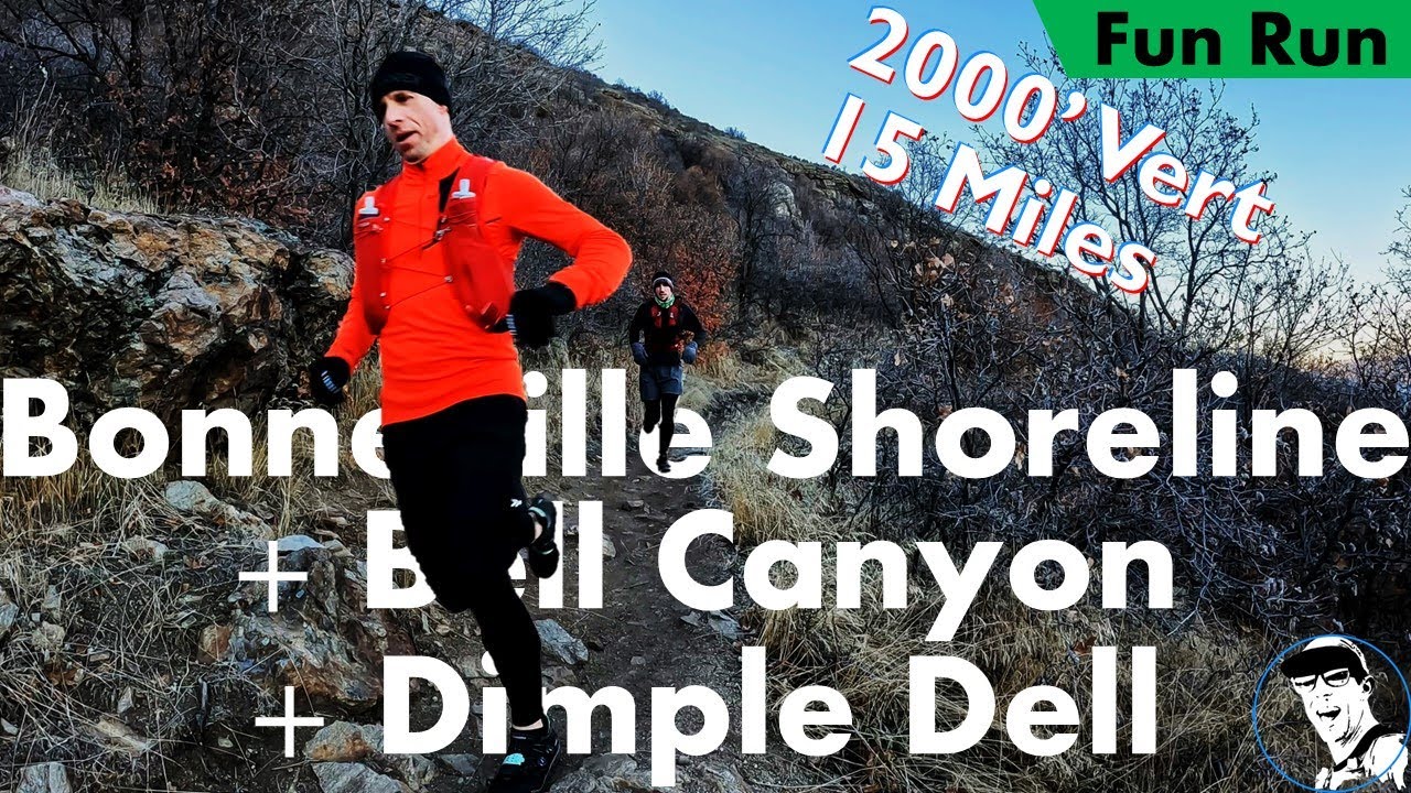 Brother Does a Flip While Trail Running // 15 Trail Miles, Salt Lake Valley, Utah