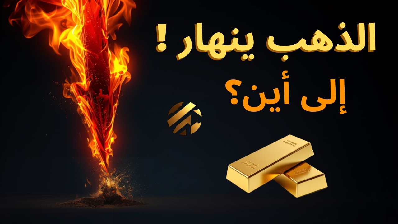 ⚠️ نزول قوي للذهب! هل هي بداية الانهيار؟ تحليل عاجل + الموجات | Gold 2026