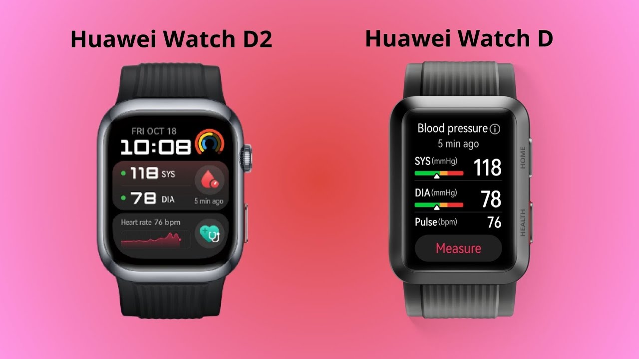 Huawei Watch D2 vs Huawei Watch D - Full Comparison