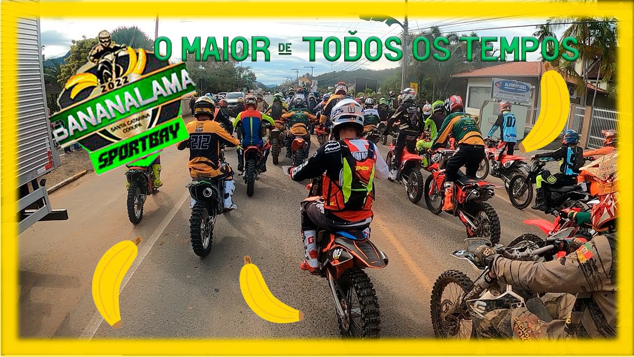 ▶ BANANALAMA 2022 O MAIOR ENCONTRO DE TRILHEIROS DO MUNDO parte1
