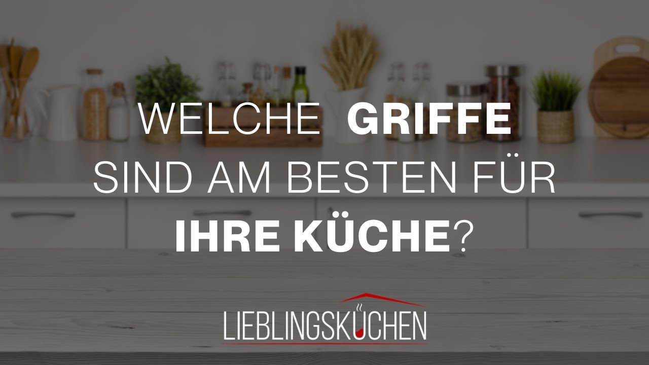 Die perfekten Griffe für Ihre Küche – Komfort oder Design