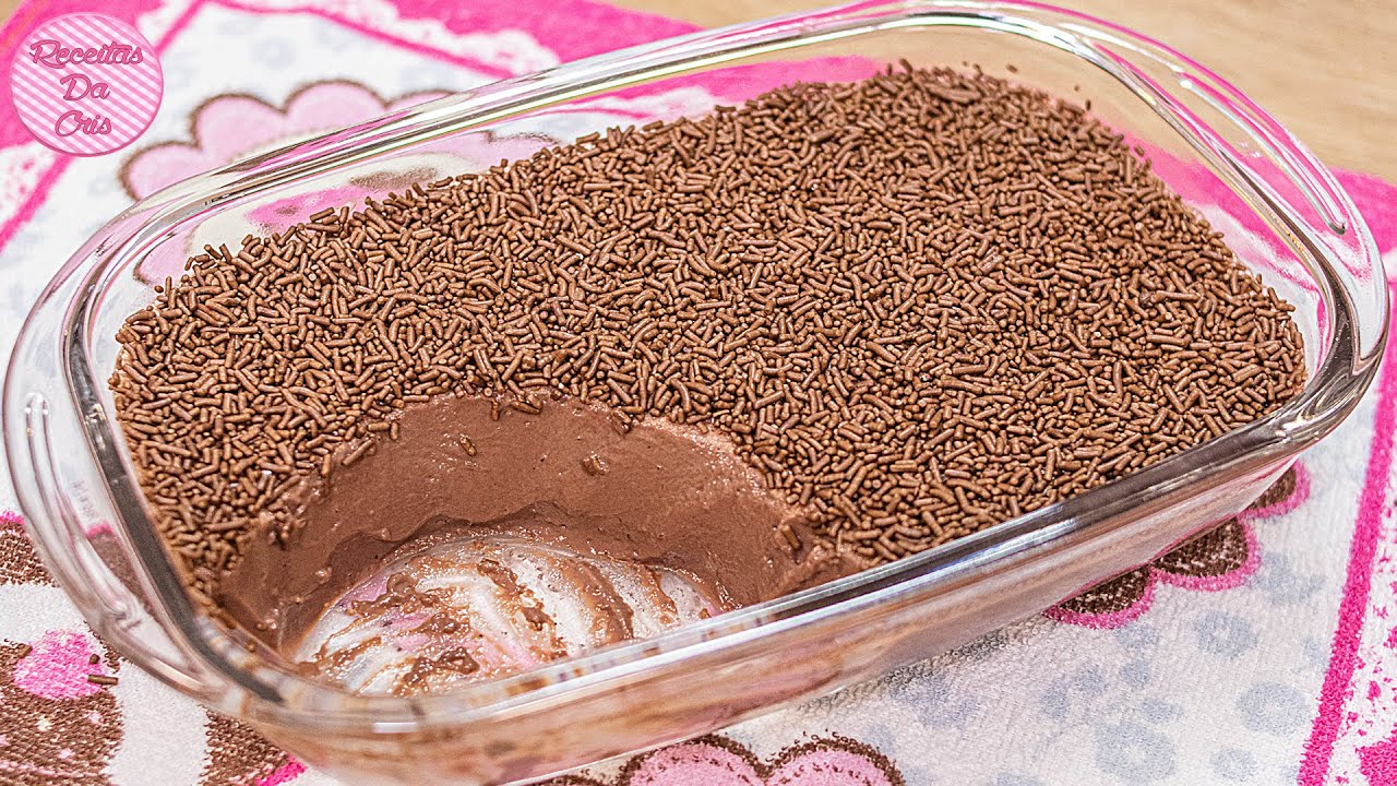 FLAN CREMOSO DE CHOCOLATE | SUUUUPER FÁCIL E MARAVILHOSO | RECEITAS DA CRIS