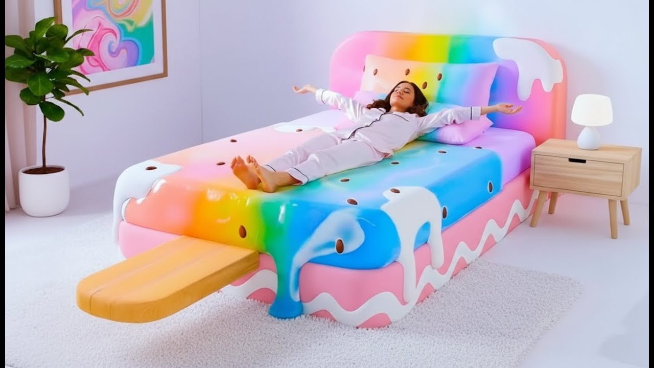 Which Crazy Bed Would You Choose? 🦋✨ | Ultimate Oddly Satisfying AI ASMR