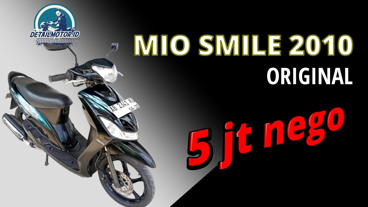 Di Jual | Review Mio Smile 2010 Original