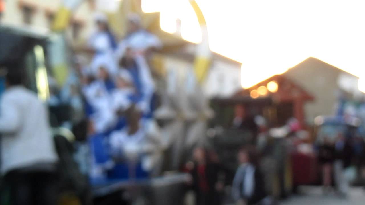 Salida de la cabalgata.Valverde del Camino. 2013