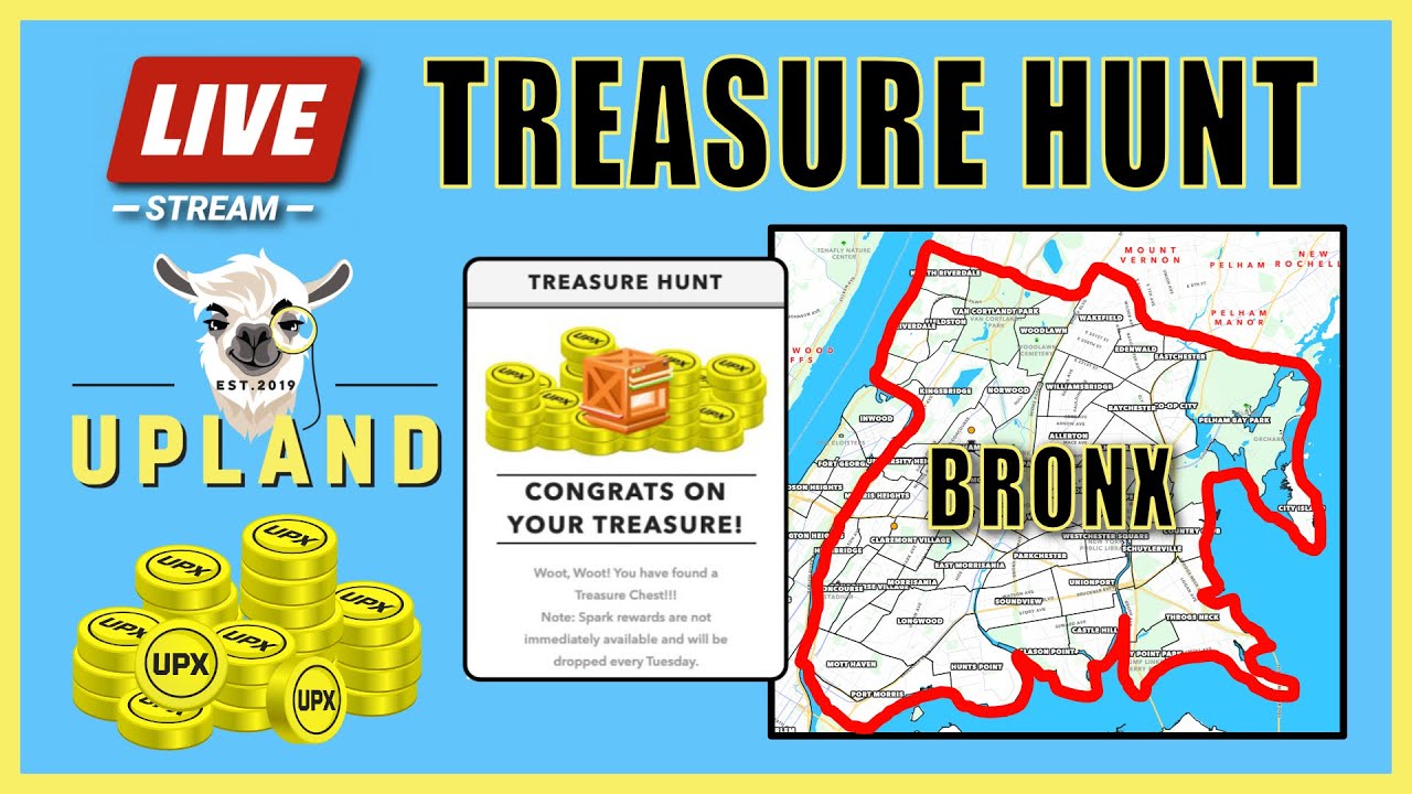 Upland Metaverse 🏠 BRONX TREASURE HUNTING ⚡️Tips & Tricks ⚡️