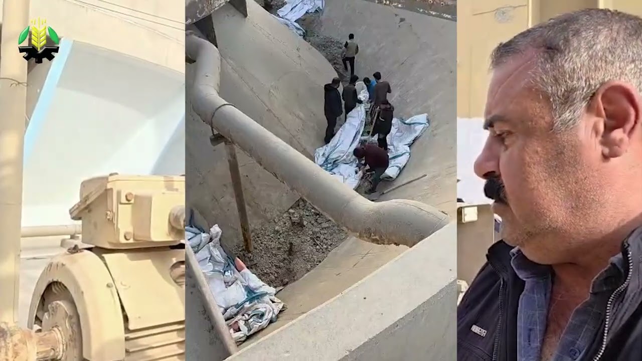 اعمال تاهيل وحدة الضخ