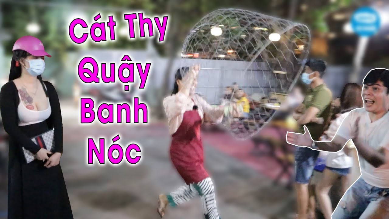 Vui Như Phố Bùi Viện Cát Thy Quẫy Tưng Bừng Cười Banh Nóc Luôn | Bánh Tráng Trộn Diva Cát Thy