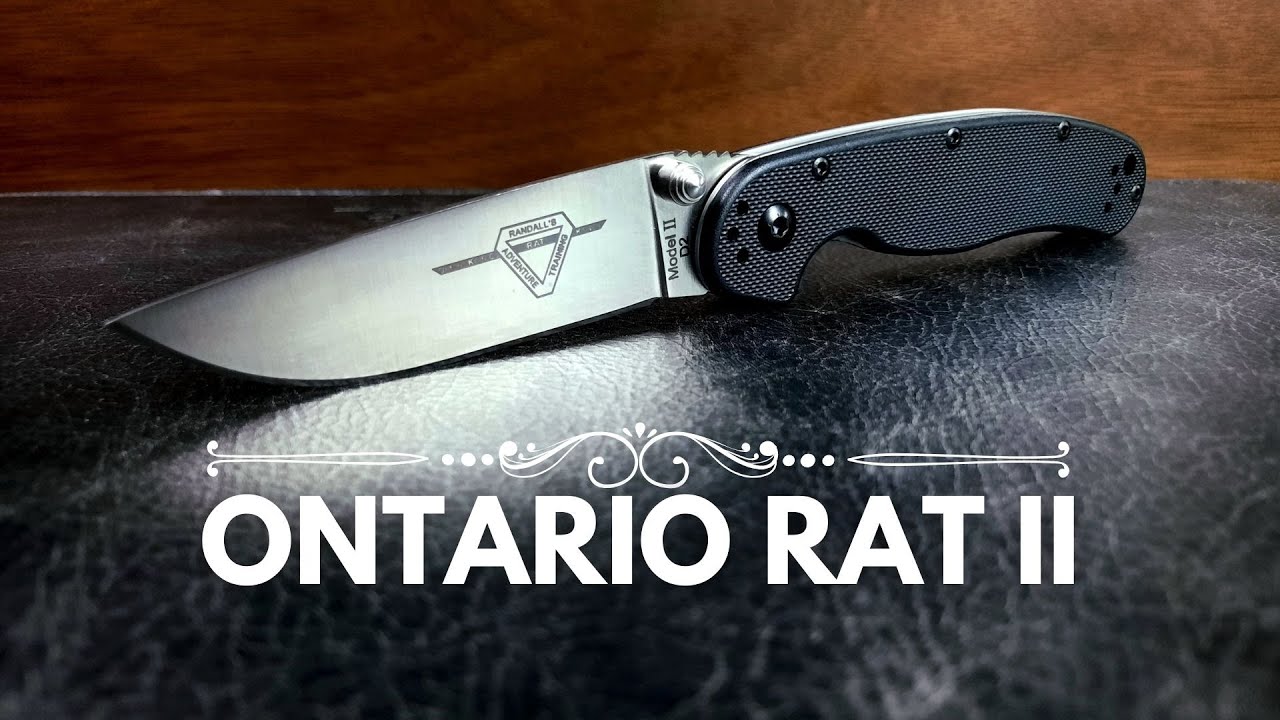 Ontario Rat 2 — почему все считают его отличным ножом для повседневного ношения