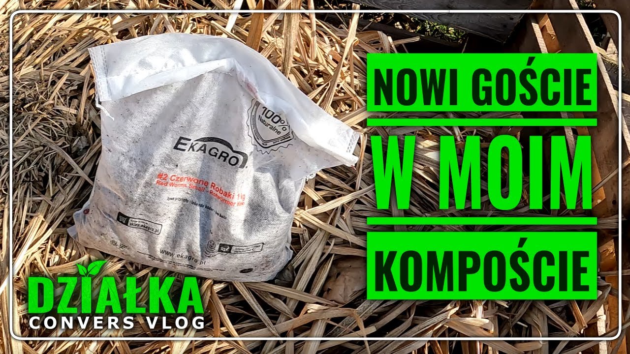 Jak naturalnie przyspieszyć kompostowanie ?! Nowi kompostowi sprzymierzeńcy w moich kompostownikach
