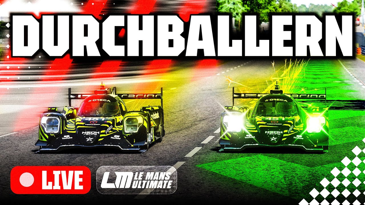 LEGAL ABKÜRZEN beim ELMS SPRINT TROPHY in Le Mans Ultimate (kalte Bremsen!) | David Fierka LIVE