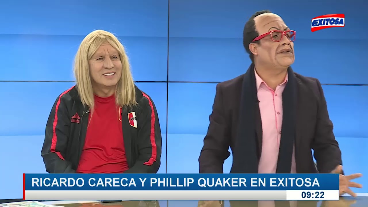 Ricardo Careca y Phillip Quaker en Exitosa