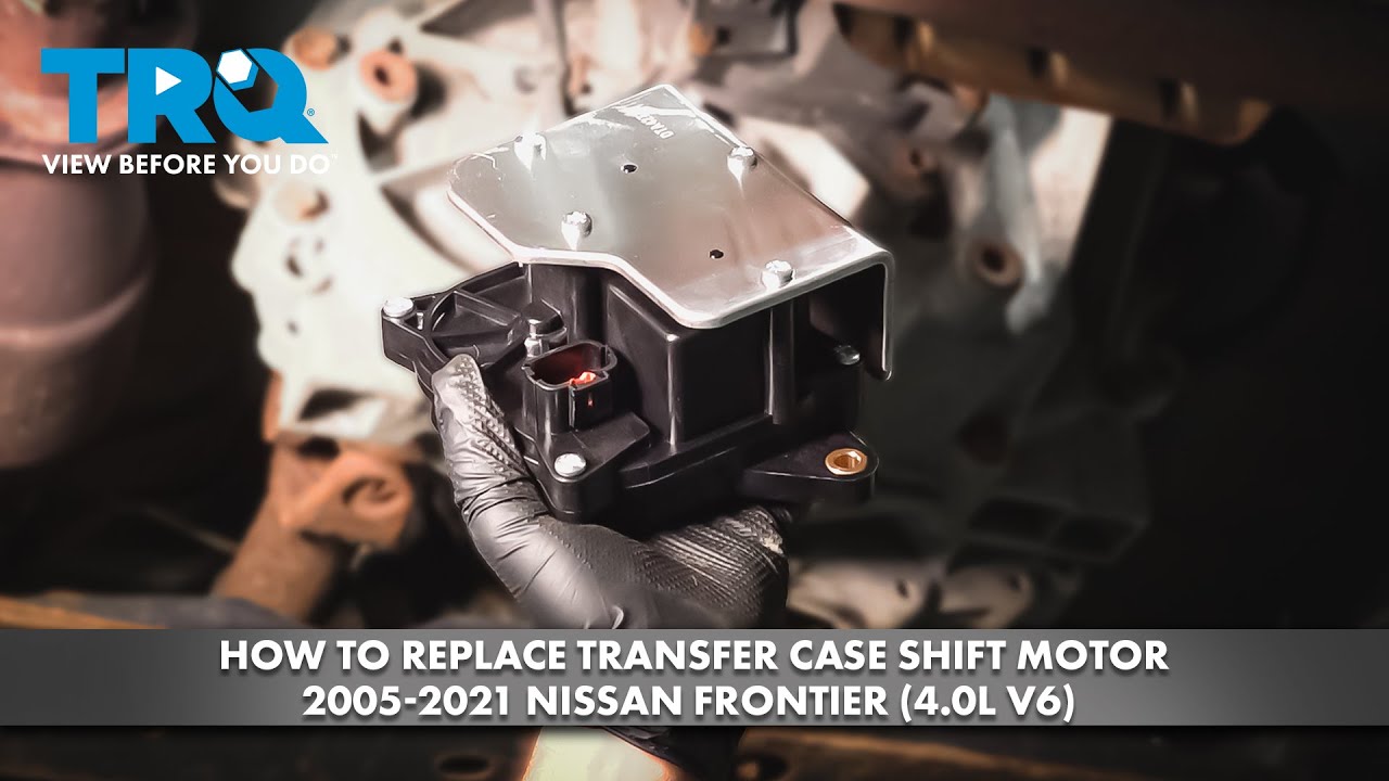 How to Replace Transfer Case Shift Motor 2005-2021 Nissan Frontier (4.0L V6)