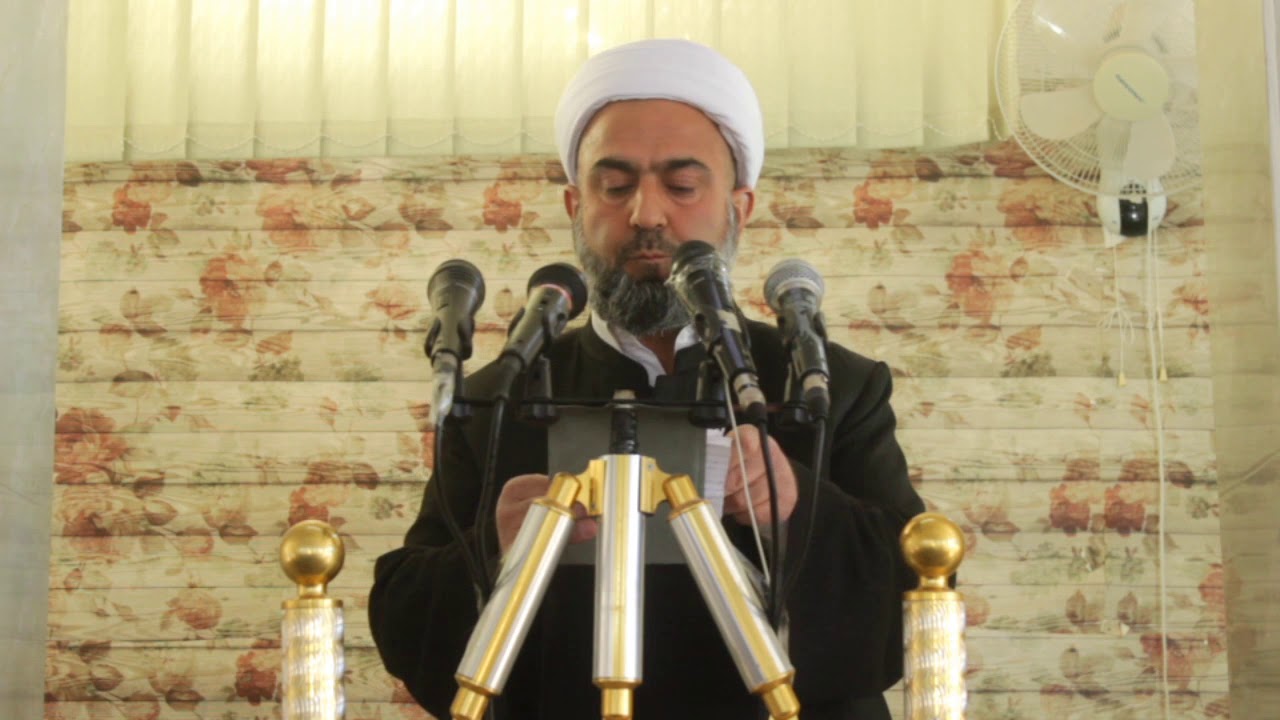 وتاری هەینی لەژێـر نـاو نیـشانی (هۆکارەکانی نەبارینی باران) پێشکەش گردنی.م.شەوکەت حەسەن