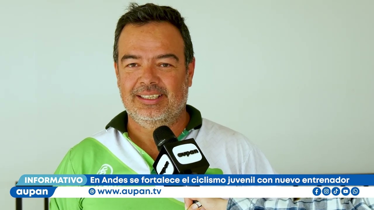 En Andes se fortalece el ciclismo juvenil con nuevo entrenador - Informativo Aupan