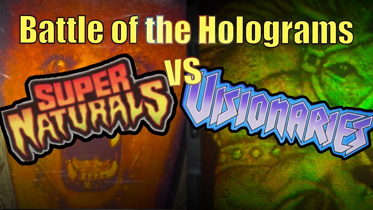 Super Naturals vs Visionaries - Which is the best vintage toy line from the 80s?