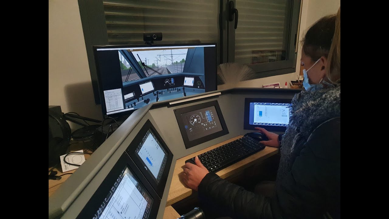Cabina de Tren para simuladores. Fase I